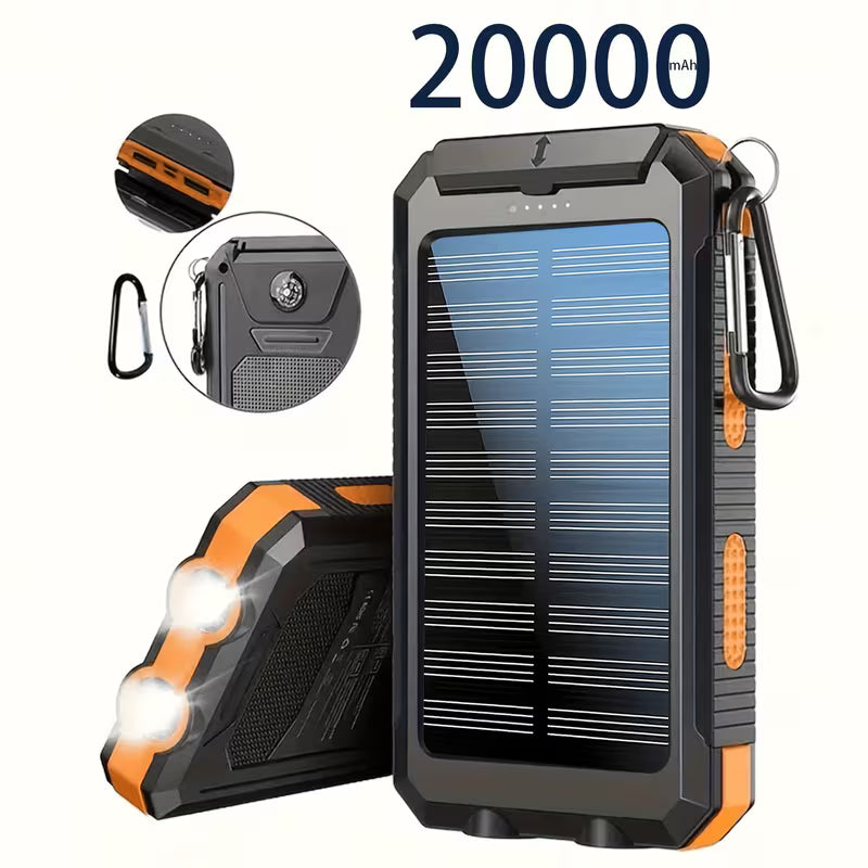 Saules enerģijas banka 5000 mA