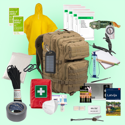 Izdzīvošanas mugursoma 72 Maxi