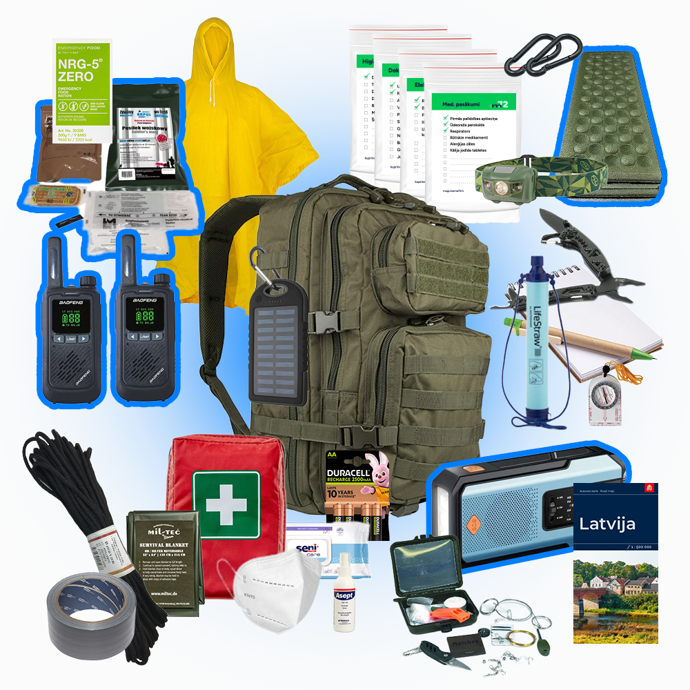 Izdzīvošanas mugursoma 72 ULTRA