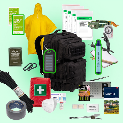 Izdzīvošanas mugursoma 72 MAXI