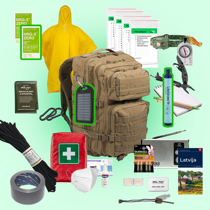 Izdzīvošanas mugursoma 72 MAXI